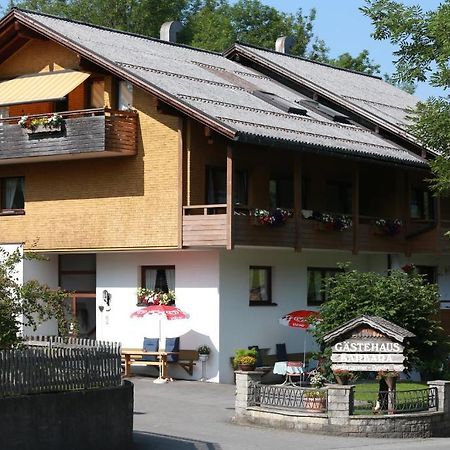 Gaestehaus-Pension Barbara Andelsbuch Luaran gambar