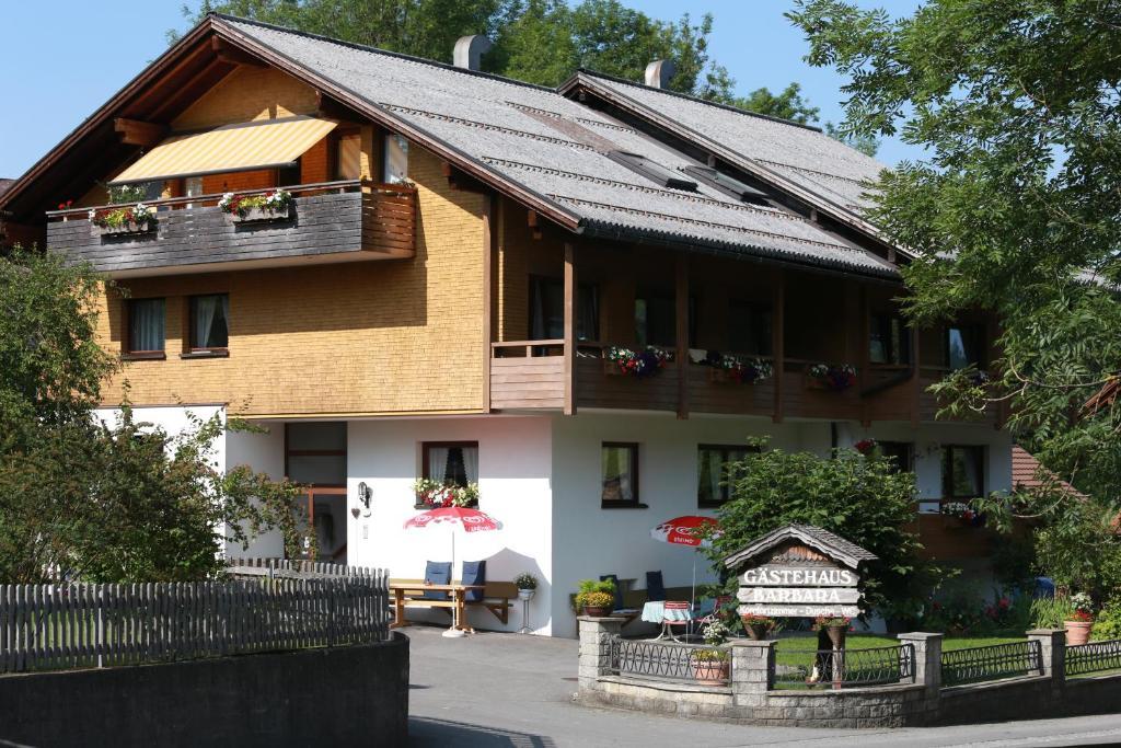 Gaestehaus-Pension Barbara Andelsbuch Luaran gambar